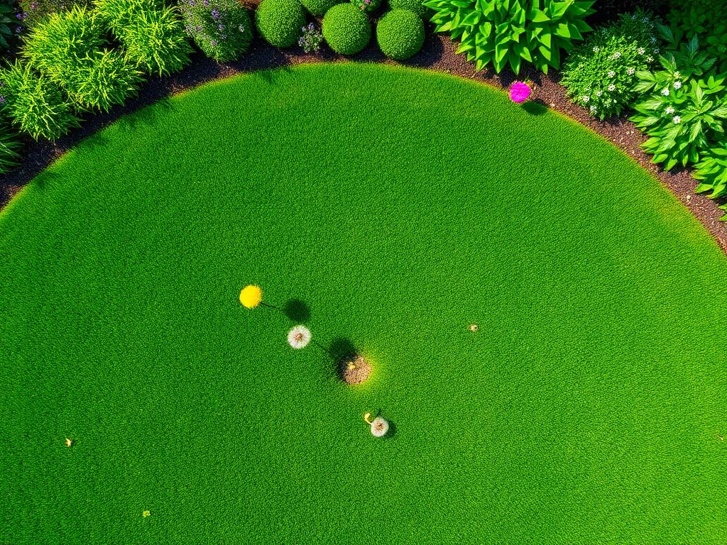 Beautiful lawn